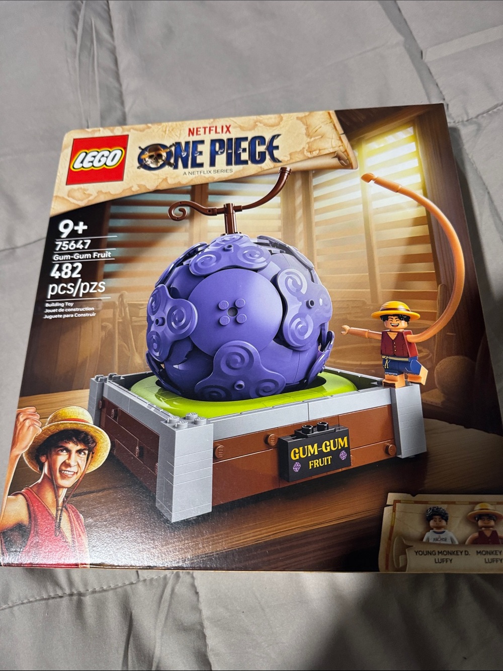 LEGO One Piece Gum-Gum Fruit Building Set - Purple